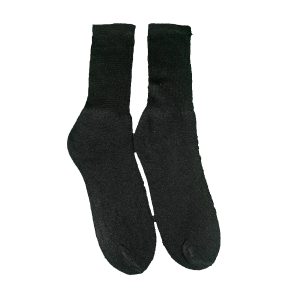 Men's Black Crew Socks