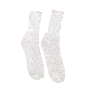 Men's Grey Crew Socks
